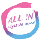 logo ALL IN CREATIVE HOUSE