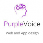 โลโก้ purple voice